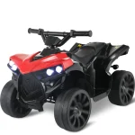Kids Electric Car, 6V Toddler ATV  Ride-On Toy, 4-Wheel Battery Powered Motorbike for Kids 1-6 Years Old, In/Outdoor Playroom