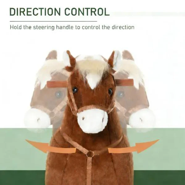 ‌Large rocking horse toy, ride-on, outdoor riding toy
