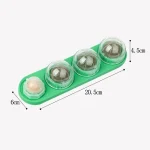 4 in 1 Rotating Catnip Silver Vine Ball Teeth Cleaning Acne Prevention Digestive Health Wall Stick on Toy Edible Safe Material