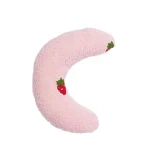 Cat Moon Shaped Pillow, Super Soft Plush Half Donut Pillow, Pet Toy, Cat Sleeping Pillow, Dog Universal Mat, Pet Supplies
