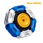 Glowing Fidget Spinner EDC Toy for Adults Kids Stress Relief Anxiety Relief Focus Tool with Smooth Rotation Cool Armor Opening