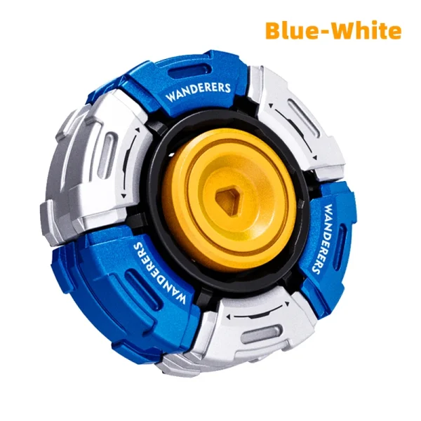 Glowing Fidget Spinner EDC Toy for Adults Kids Stress Relief Anxiety Relief Focus Tool with Smooth Rotation Cool Armor Opening