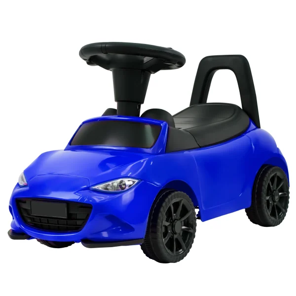 Kids Push Car for Toddlers, Licensed Mazda Toddler Car, Ride on Toy with Horn, Music, Lights, Under Seat Storage