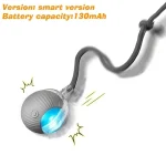 Pet Smart Interactive Ball Rechargeable Cat Ball Smart Kitten Dog Interaction Toy Intelligent Toy Ball Automatic Rolling Cat Toy