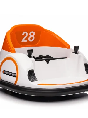 12V Kids Ride On Bumper Car Toddlers Electric Bumping Car Battery Powered Ride On Toy with Remote Control,360°Spin, LED Lights