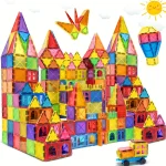 Magnetic Building Block Toys, Magnetic Blocks, Medium-Sized Stacked Building and Puzzle Toys, Creative and Lively Magnetic Toys