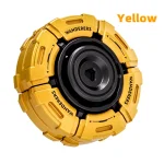Glowing Fidget Spinner EDC Toy for Adults Kids Stress Relief Anxiety Relief Focus Tool with Smooth Rotation Cool Armor Opening