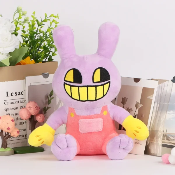 Cute Plush Clown Cartoon Toy Theater Rabbit Doll Plush Children's Christmas Gift