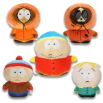  Parques del Norte del Sur juguetes de Peluche muñeca de Peluche de dibujos animados Stan Kyle Kenny Cartman almohada de Peluche