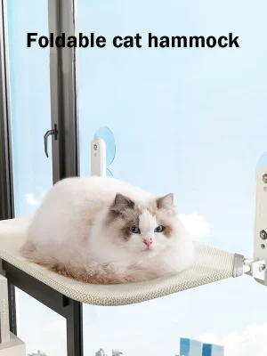 Cat hammock super suction cup swing sun can be removed and washed mattress windowsill glass hanging bed pet supplies