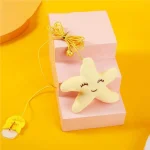Pet Cat Toys Funny Stick Kitten Self -hi Elastic Rope Dragonfly Shape Feather Bell Teasing Stick Hanging Swing Thousands