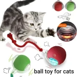 Pet Smart Interactive Ball Rechargeable Cat Ball Smart Kitten Dog Interaction Toy Intelligent Toy Ball Automatic Rolling Cat Toy