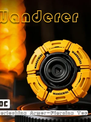 Glowing Fidget Spinner EDC Toy for Adults Kids Stress Relief Anxiety Relief Focus Tool with Smooth Rotation Cool Armor Opening