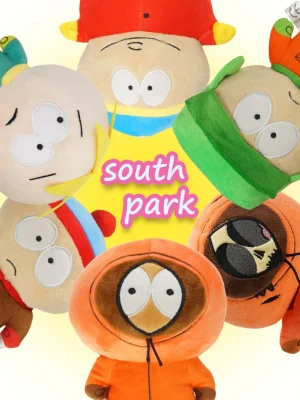  Parques del Norte del Sur juguetes de Peluche muñeca de Peluche de dibujos animados Stan Kyle Kenny Cartman almohada de Peluche