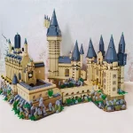 New Magic Hogwarts Castle Micro Building  Blocks Street View Architecture Creative MOC Model Kit  Kids Christmas Birthday Gifts