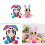 Cute Plush Clown Cartoon Toy Theater Rabbit Doll Plush Children's Christmas Gift
