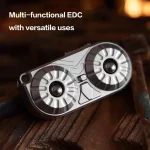 Creativity OWL Stainless Steel Composite Multifunctional Toys EDC Push Slider Fidget Sliders Anxiety Anti Stress Sensory Toy