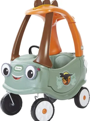 T-Rex Cozy Coupe Ride-On Car for Kids, Fun Dinosaur Toy with Interactive Features