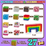 Magnetic Building Blocks,  Rainbow Unicorn Magnetic Cubes, Education Toys for Girls and Boys, Ideal Christmas Birthday Gifts