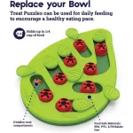 Rainy Day Puzzle & Play - Interactive Cat Treat Puzzle Cat Toys Leaks Food Cat Scratch Board