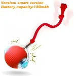 Pet Smart Interactive Ball Rechargeable Cat Ball Smart Kitten Dog Interaction Toy Intelligent Toy Ball Automatic Rolling Cat Toy