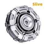 Glowing Fidget Spinner EDC Toy for Adults Kids Stress Relief Anxiety Relief Focus Tool with Smooth Rotation Cool Armor Opening