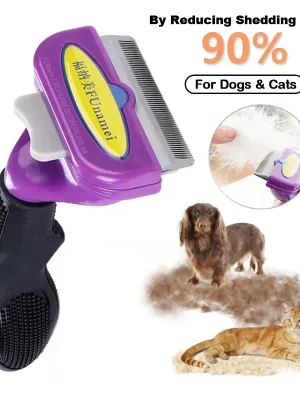 Cat Hair Removal Comb Cat Brush Pet Grooming Brush Dog Comb Cat Hair Massage Comb Cat Hair Remover Cleaning Grooming Cat Combs