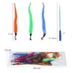 Cat Toys 11pcs Replacement Cat Feather Toy Set Feather Replacement Head Retractable Cat Stick Cat Products