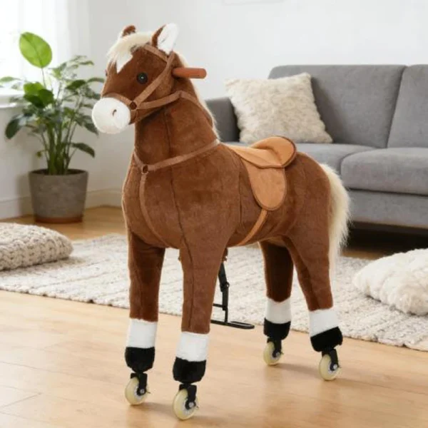 ‌Large rocking horse toy, ride-on, outdoor riding toy