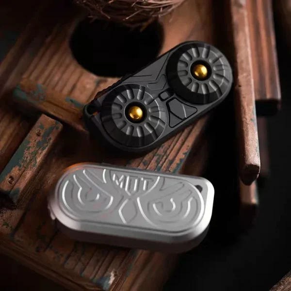 Creativity OWL Stainless Steel Composite Multifunctional Toys EDC Push Slider Fidget Sliders Anxiety Anti Stress Sensory Toy