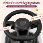 Kids Push Car for Toddlers, Licensed Mazda Toddler Car, Ride on Toy with Horn, Music, Lights, Under Seat Storage