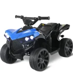 Kids Electric Car, 6V Toddler ATV  Ride-On Toy, 4-Wheel Battery Powered Motorbike for Kids 1-6 Years Old, In/Outdoor Playroom