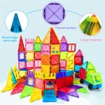 Magnetic Building Block Toys, Magnetic Blocks, Medium-Sized Stacked Building and Puzzle Toys, Creative and Lively Magnetic Toys