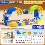 Magic Magnetic Tracks Building Blocks Set, 2025 Interactive STEM Toy for Kids, DIY Assembly Educational Gift