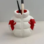 3D Printed Puffer Jacket Pen Holder