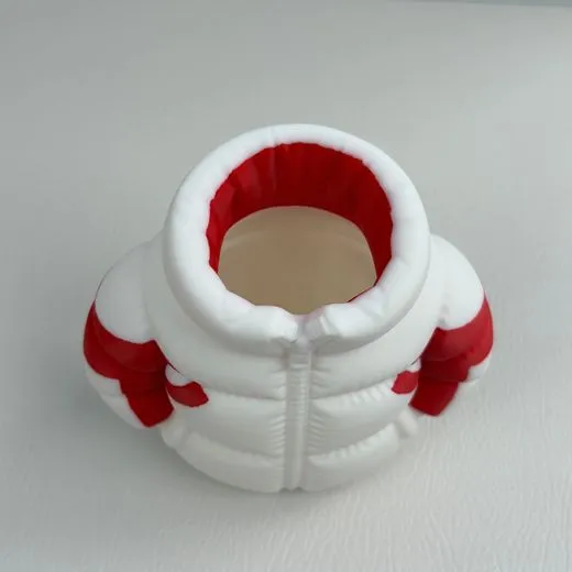 3D Printed Puffer Jacket Pen Holder