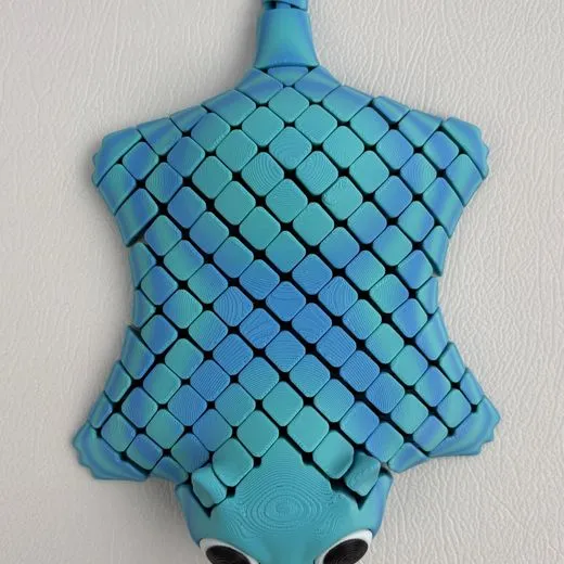 3D Printed Articulated Gecko Fidget Toy