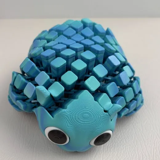 3D Printed Articulated Gecko Fidget Toy