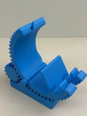 3D Printed Gear Adjustable Phone Stand Holder